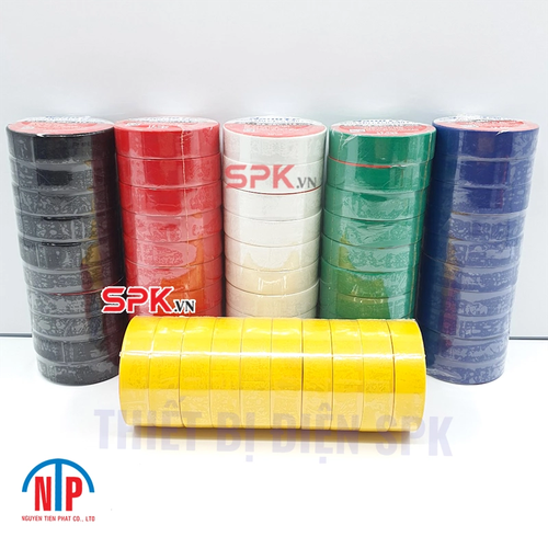 Băng Keo Cách Điện PVC NanoTP 600V 115 Mic 20Y BKĐ115-20Y Tiến Phát