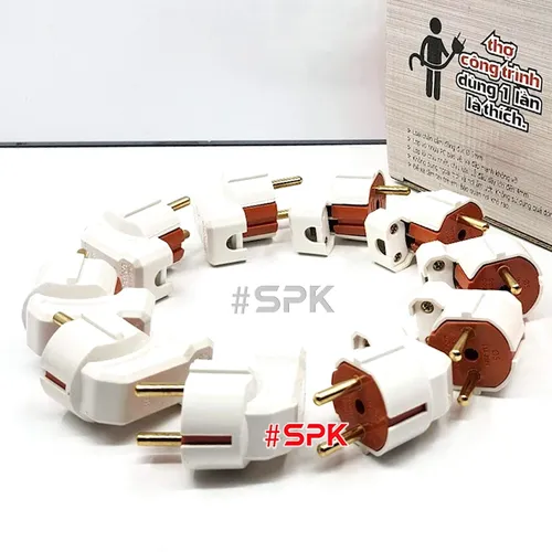 Phích Cắm Điện Dương Gập Vuông Góc 3000W 15A P3000W-G1 SOPOKA