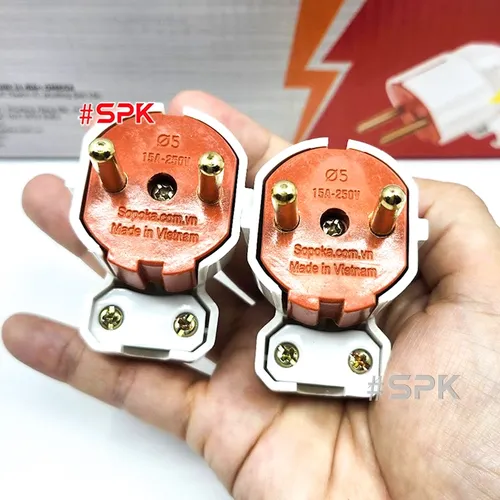 Phích Cắm Điện Dương Gập Vuông Góc 3000W 15A P3000W-G1 SOPOKA