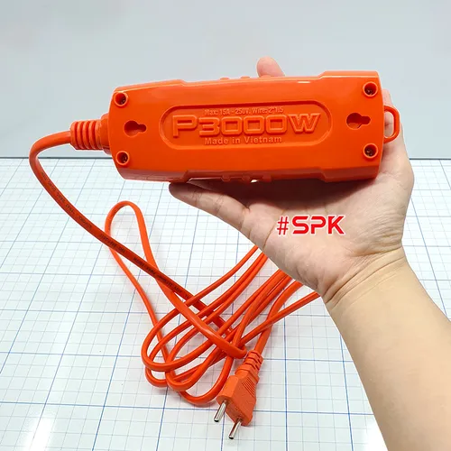 Ổ Cắm Điện 3 Lỗ Công Suất 3000W Siêu Chịu Tải T3000W SOPOKA