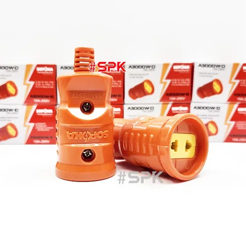 Phích Cắm Điện Âm Siêu Chịu Tải 3000W A3000W-D SOPOKA