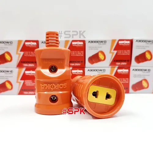 Phích Cắm Điện Âm Siêu Chịu Tải 3000W A3000W-D SOPOKA
