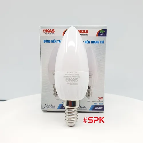 Bóng Đèn Led Nến Trang Trí Sáng Vàng Kích Cỡ Đui E14 SOPOKA - 5W