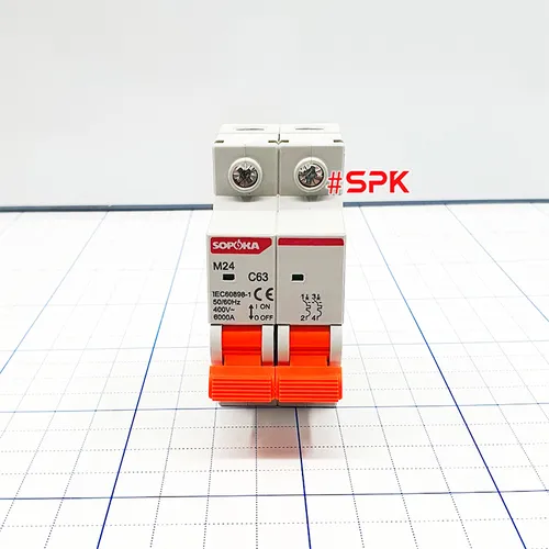 Aptomat 1 Pha MCB Tép 2P M24 SOPOKA