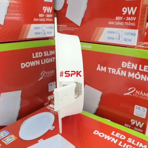 Bóng Đèn Led Âm Trần Tròn Mỏng Mã TN SOPOKA