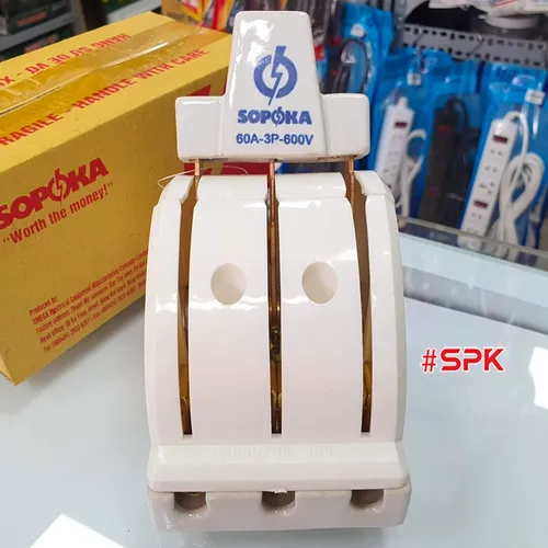 Cầu Dao Đảo Đế Sứ 3 Pha 60A 3P 2N 600V D28 D29 SOPOKA