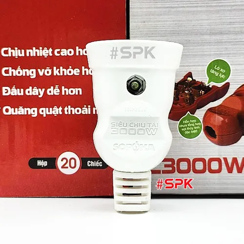 Phích Cắm Điện Âm Siêu Chịu Tải 3000W C3000W SOPOKA