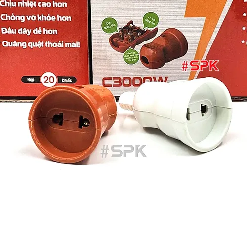 Phích Cắm Điện Âm Siêu Chịu Tải 3000W C3000W SOPOKA
