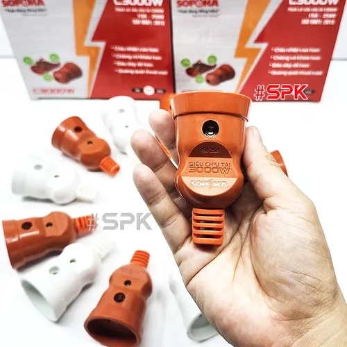 Phích Cắm Điện Âm Siêu Chịu Tải 3000W C3000W SOPOKA