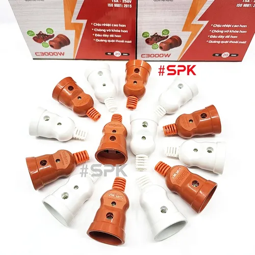 Phích Cắm Điện Âm Siêu Chịu Tải 3000W C3000W SOPOKA