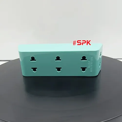 Phích Cắm Chia Điện 5 Lỗ Cổ Xoay Cao P26 SOPOKA