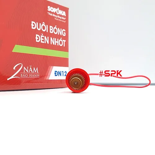 Đui Bóng Đèn Cà Na Bóng Đèn Trái Ớt Bóng Nhót Kích Cỡ E12 DN12 SOPOKA 