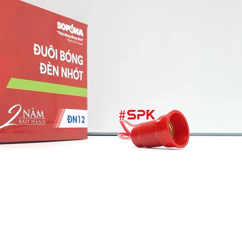 Đui Bóng Đèn Cà Na Bóng Đèn Trái Ớt Bóng Nhót Kích Cỡ E12 DN12 SOPOKA 