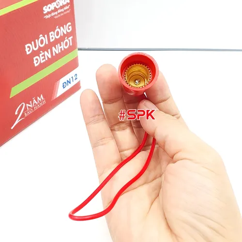 Đui Bóng Đèn Cà Na Bóng Đèn Trái Ớt Bóng Nhót Kích Cỡ E12 DN12 SOPOKA 