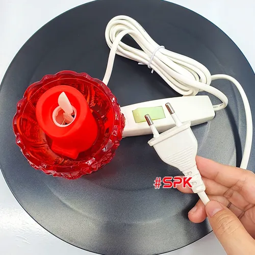 Cốc Nến Thờ Đèn Thờ Hoa Sen Thân Thấp HS01 SOPOKA - Hồng Ngọc