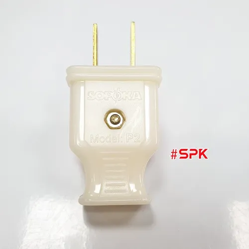 Phích Cắm Điện Dương Chân Dẹt Chống Vỡ P2 SOPOKA