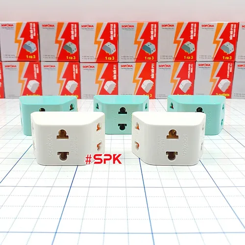Đầu Nối Chia Điện 3 Cửa 2200W P11 SOPOKA