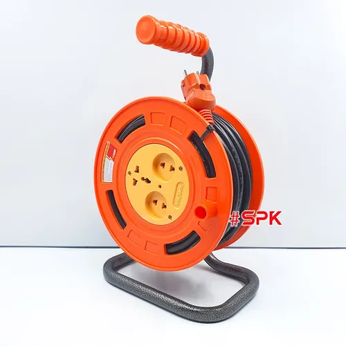 Rulo Cuộn Dây Điện Dây 2x2.5 CADIVI VCmt Tròn 2 Lớp Công Suất 3500W SOPOKA 