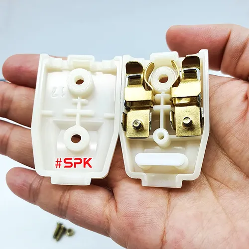 Phích Cắm Điện Âm Trắng Phích Cắm Cái P5 Chống Vỡ SOPOKA