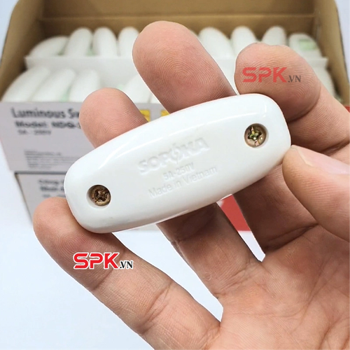Công Tắc Treo Quả Nhót Dạ Quang 1200W 5A NDQ-3 SOPOKA