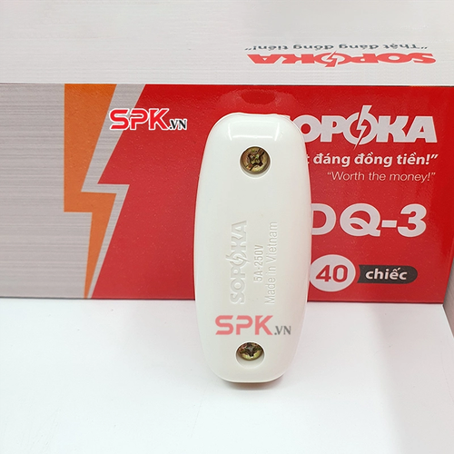 Công Tắc Treo Quả Nhót Dạ Quang 1200W 5A NDQ-3 SOPOKA