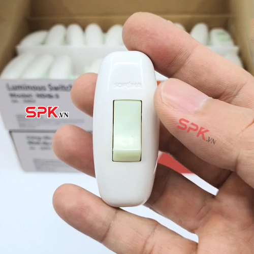 Công Tắc Treo Quả Nhót Dạ Quang 1200W 5A NDQ-3 SOPOKA