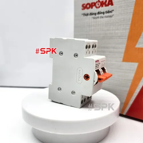 Cầu Dao Gạt Tay 2 Ngã 2P CS2P63A SOPOKA