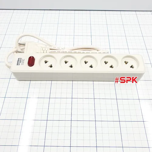 Ổ Cắm Điện 5 Lỗ Chéo Lõi Sứ 2200W SOPOKA 5L2