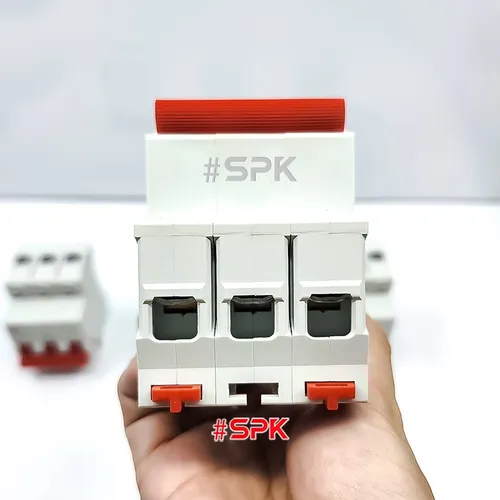 SOPOKA Cầu Dao Gạt Tay 1 Ngã 3P MS21 (15A–80A)