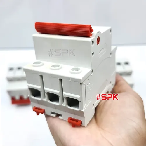 SOPOKA Cầu Dao Gạt Tay 1 Ngã 3P MS21 (15A–80A)