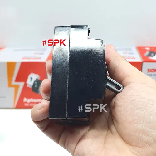 Aptomat CB Cóc 1 Pha HCB SOPOKA Màu Đen