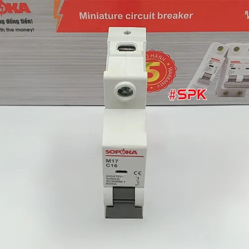 Aptomat 1 Pha MCB 1P M17 SOPOKA