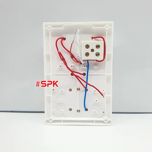 Bảng Điện Táp Lô 2 Công Tắc 3 Lỗ Cắm Có Cầu Chì BN2 SOPOKA