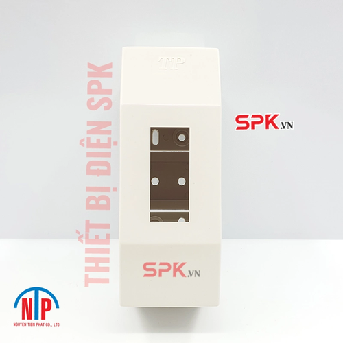 Hộp CB 1 pha 1P Tiến Phát – hộp gắn nổi bảo vệ CB 1 tép gọn gàng, an toàn