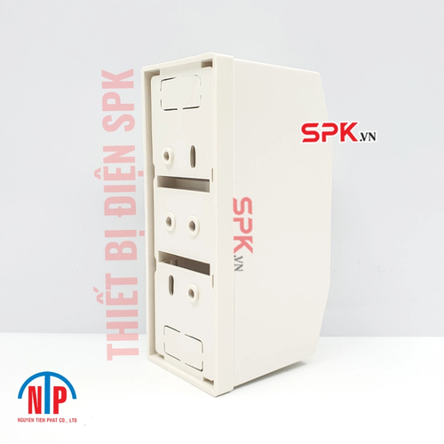 Hộp CB 1 pha 1P Tiến Phát – hộp gắn nổi bảo vệ CB 1 tép gọn gàng, an toàn