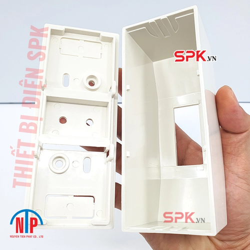 Hộp CB 1 pha 1P Tiến Phát – hộp gắn nổi bảo vệ CB 1 tép gọn gàng, an toàn