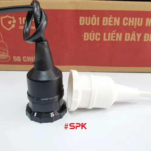 Đui Đèn Chịu Mưa Đúc Liền Dây ĐCM-100 SOPOKA