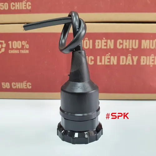 Đui Đèn Chịu Mưa Đúc Liền Dây ĐCM-100 SOPOKA
