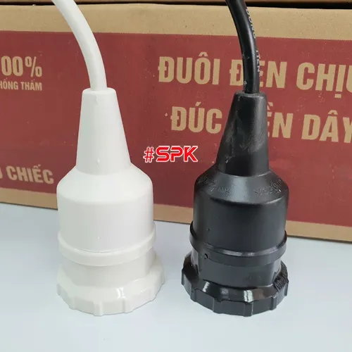 Đui Đèn Chịu Mưa Đúc Liền Dây ĐCM-100 SOPOKA