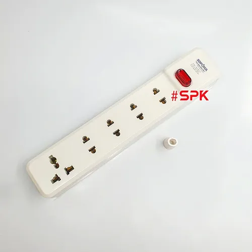 Ổ Cắm Điện 5 Lỗ 2200W Lõi Sứ Không Dây Có Công Tắc 5M-0 SOPOKA