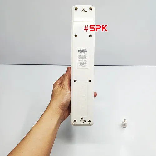 Ổ Cắm Điện 5 Lỗ 2200W Lõi Sứ Không Dây Có Công Tắc 5M-0 SOPOKA