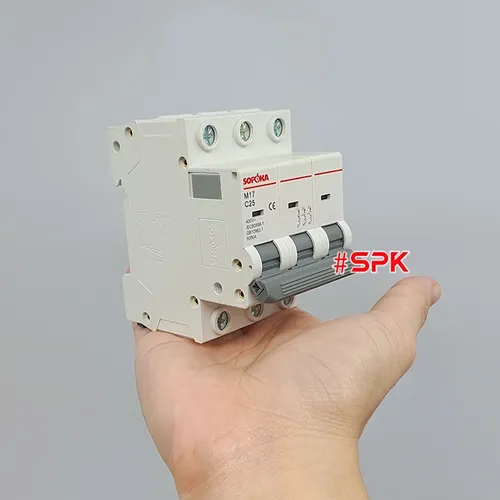 Aptomat 3 Pha MCB 3P M17 SOPOKA