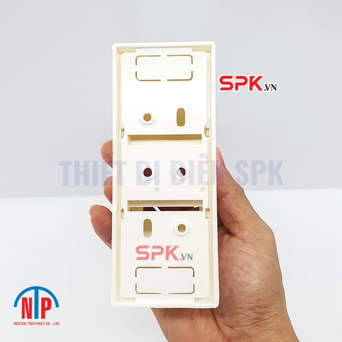 Hộp CB 1 pha 2P Tiến Phát – hộp gắn nổi bảo vệ CB 2 tép gọn gàng, an toàn