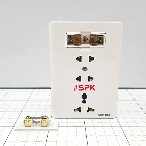 Bảng Điện Lắp Nổi Cao Cấp Dòng E 3 Ổ Cắm E8A SOPOKA