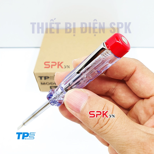 Bút thử điện Tiến Phát BTD06T Màu Trắng Kiểm Tra Điện Nhanh, Gọn Và An Toàn Hơn