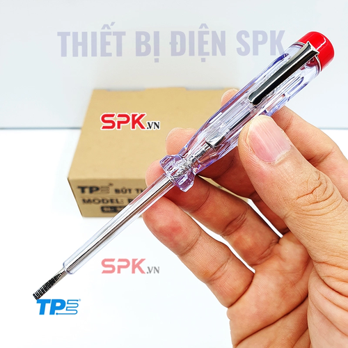 Bút thử điện Tiến Phát BTD06T Màu Trắng Kiểm Tra Điện Nhanh, Gọn Và An Toàn Hơn