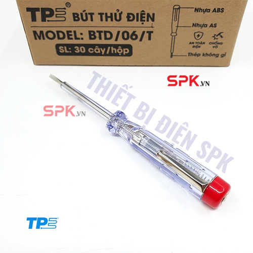 Bút thử điện Tiến Phát BTD06T Màu Trắng Kiểm Tra Điện Nhanh, Gọn Và An Toàn Hơn