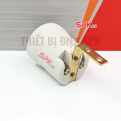 Đui Đèn Sứ Chịu Nhiệt Ren Xoáy E27 SU4 SOPOKA
