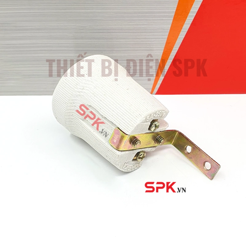 Đui Đèn Sứ Chịu Nhiệt Ren Xoáy E27 SU4 SOPOKA