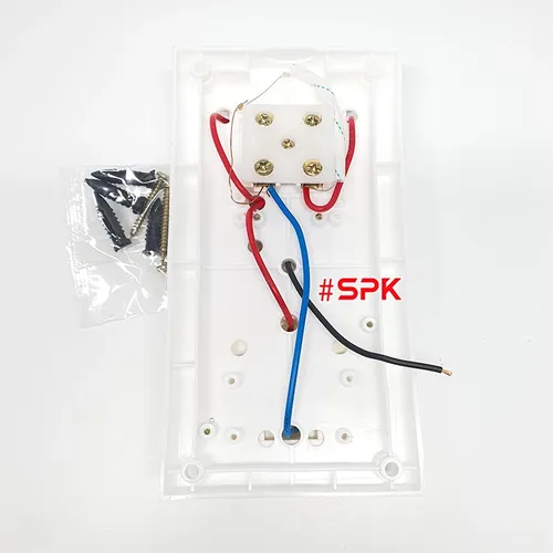 Bảng Điện Táp Lô 1 Công Tắc 2 Lỗ Cắm Có Cầu Chì BN1 SOPOKA